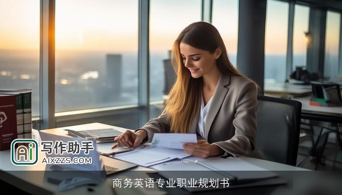 商务英语专业职业规划书