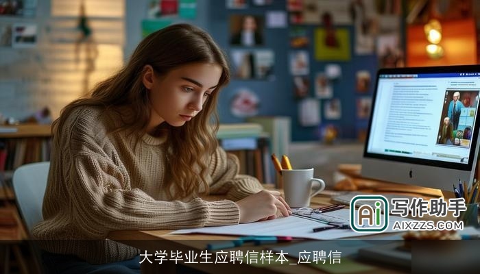 大学毕业生应聘信样本_应聘信