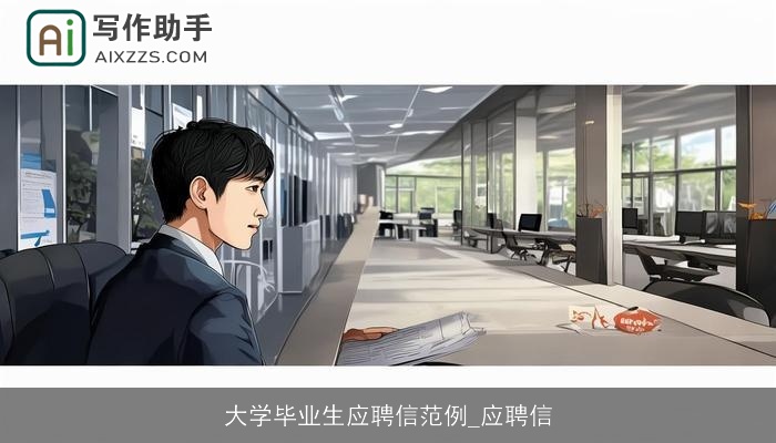 大学毕业生应聘信范例_应聘信