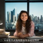 大学生个人五年职业生涯规划范文