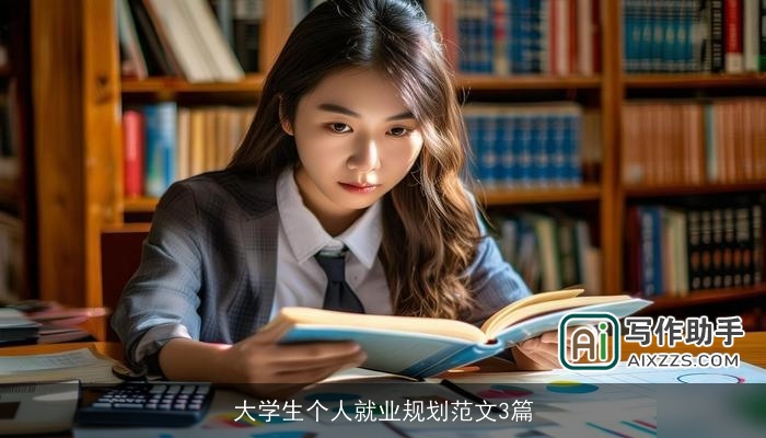 大学生个人就业规划范文3篇