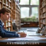大学生创业计划书可以这样写