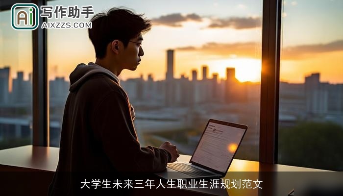 大学生未来三年人生职业生涯规划范文