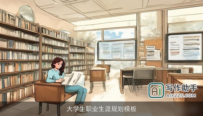 大学生职业生涯规划模板