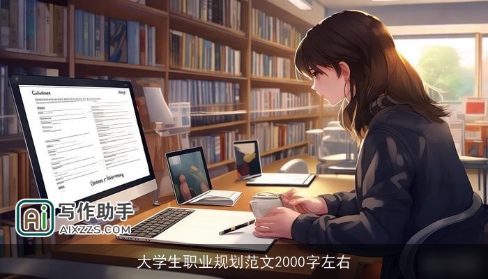 大学生职业规划范文2000字左右