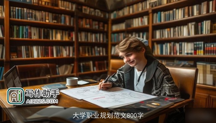 大学职业规划范文800字