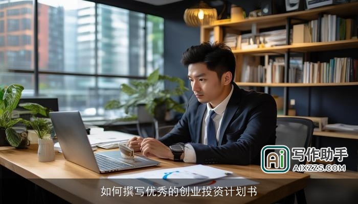 如何撰写优秀的创业投资计划书
