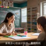 家教中心创业计划书：暑假商机