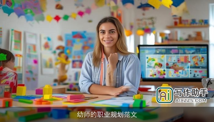 幼师的职业规划范文