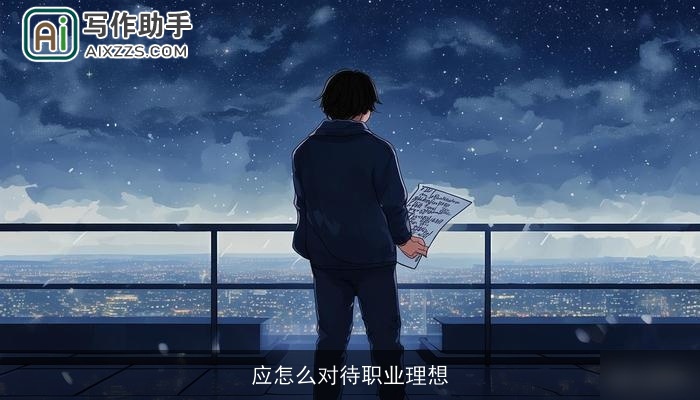 应怎么对待职业理想