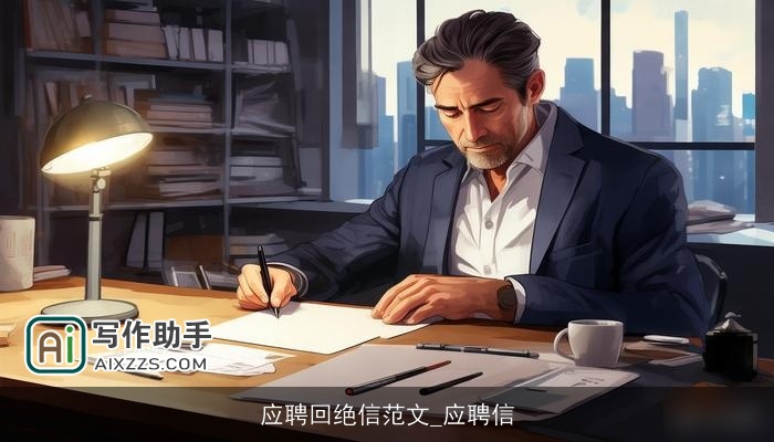 应聘回绝信范文_应聘信