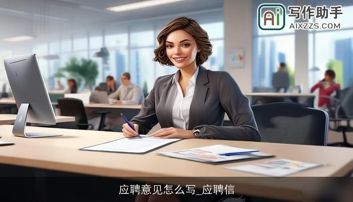 应聘意见怎么写_应聘信