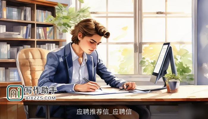 应聘推荐信_应聘信