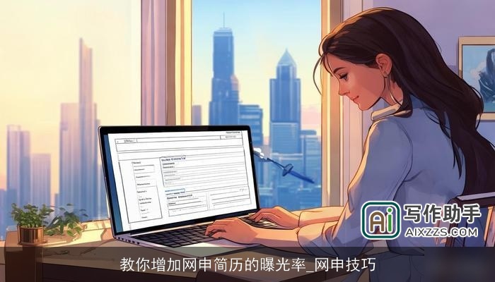 教你增加网申简历的曝光率_网申技巧