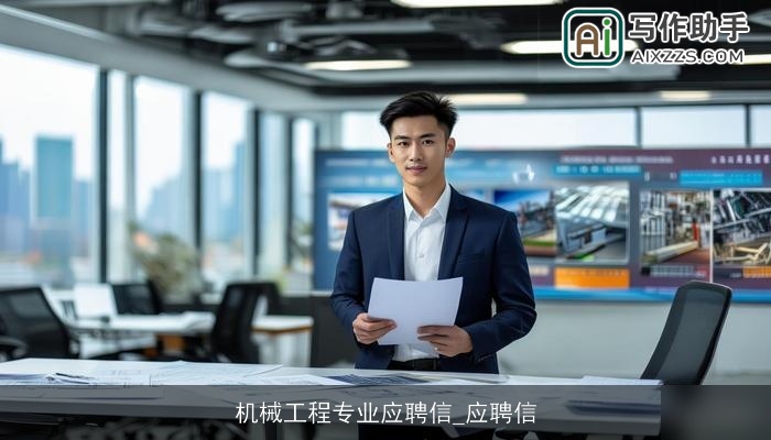 机械工程专业应聘信_应聘信