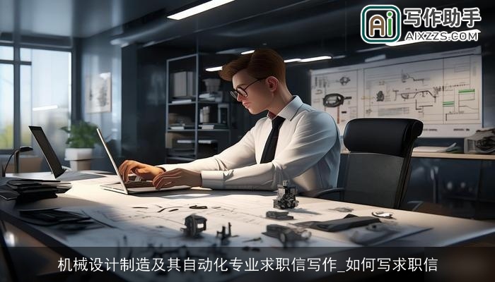 机械设计制造及其自动化专业求职信写作_如何写求职信