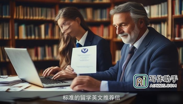 标准的留学英文推荐信