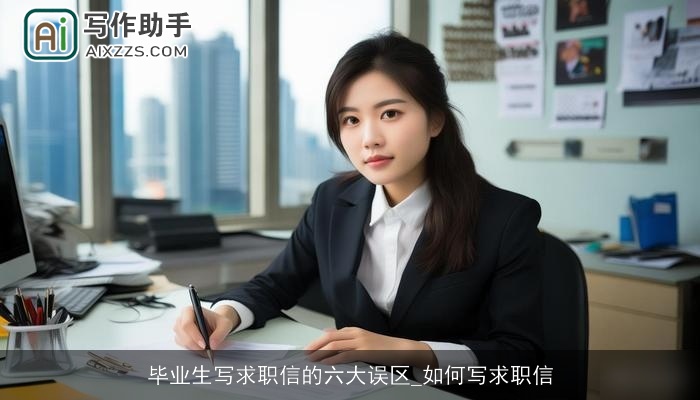 毕业生写求职信的六大误区_如何写求职信