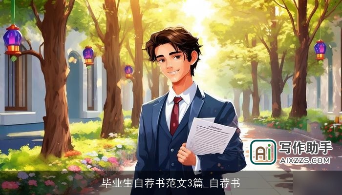 毕业生自荐书范文3篇_自荐书