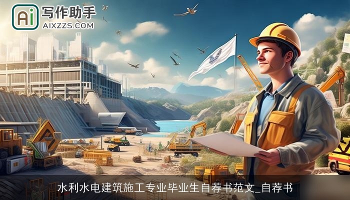 水利水电建筑施工专业毕业生自荐书范文_自荐书