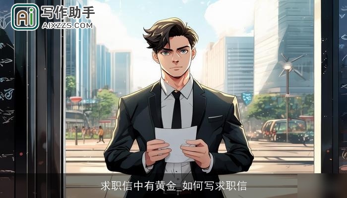 求职信中有黄金_如何写求职信