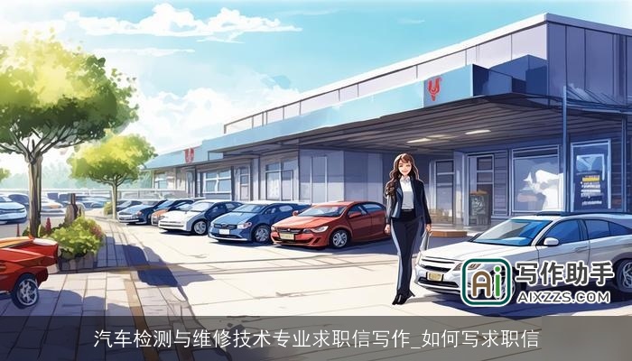 汽车检测与维修技术专业求职信写作_如何写求职信