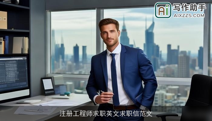 注册工程师求职英文求职信范文