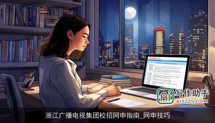 浙江广播电视集团校招网申指南_网申技巧