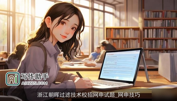 浙江朝晖过滤技术校招网申试题_网申技巧