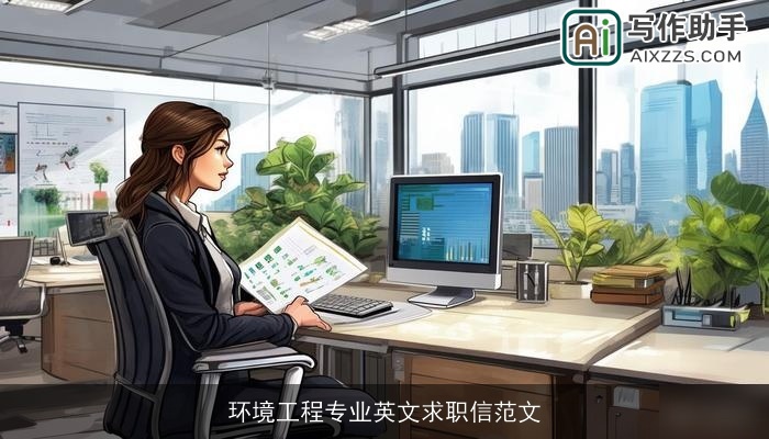 环境工程专业英文求职信范文