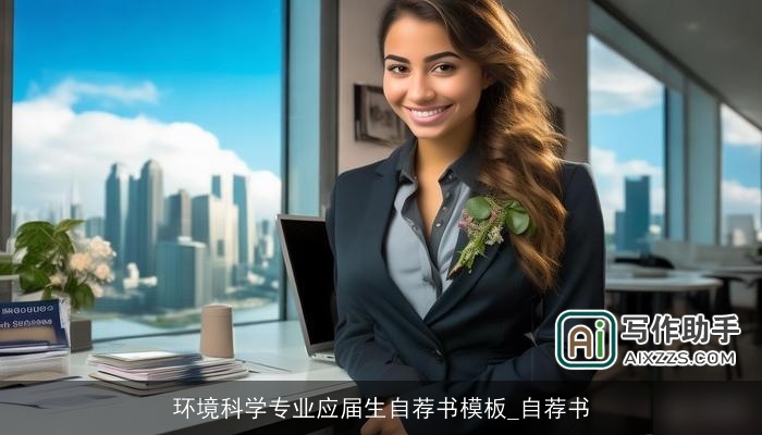 环境科学专业应届生自荐书模板_自荐书