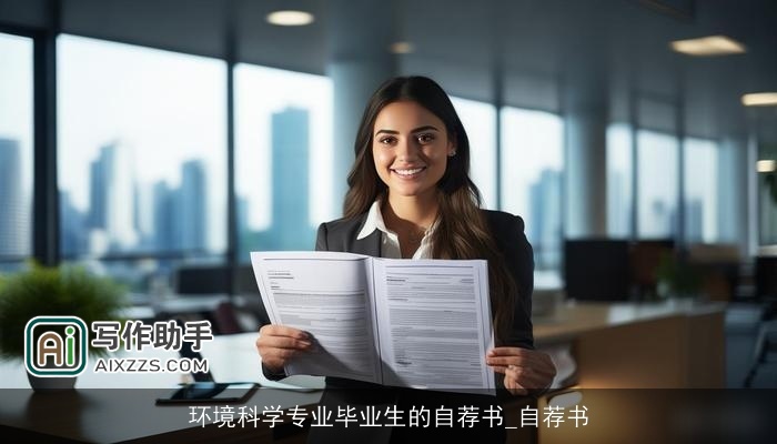 环境科学专业毕业生的自荐书_自荐书