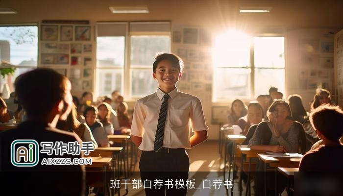 班干部自荐书模板_自荐书