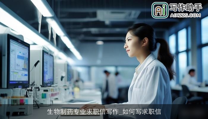 生物制药专业求职信写作_如何写求职信