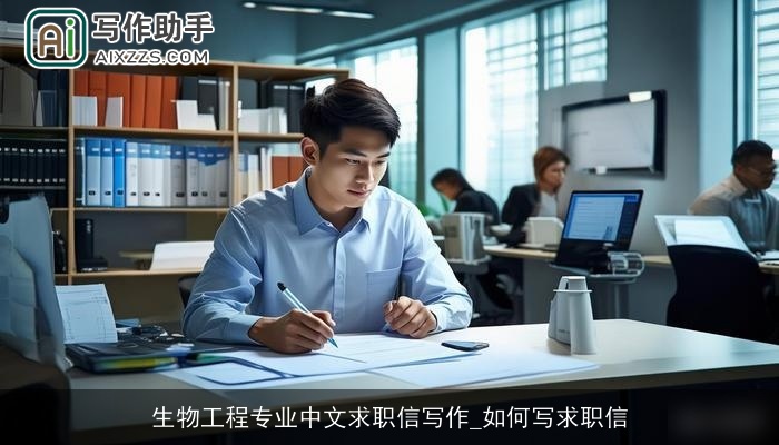 生物工程专业中文求职信写作_如何写求职信