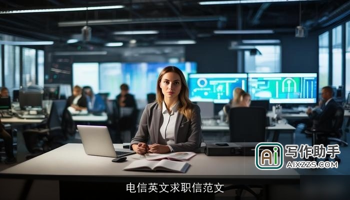 电信英文求职信范文