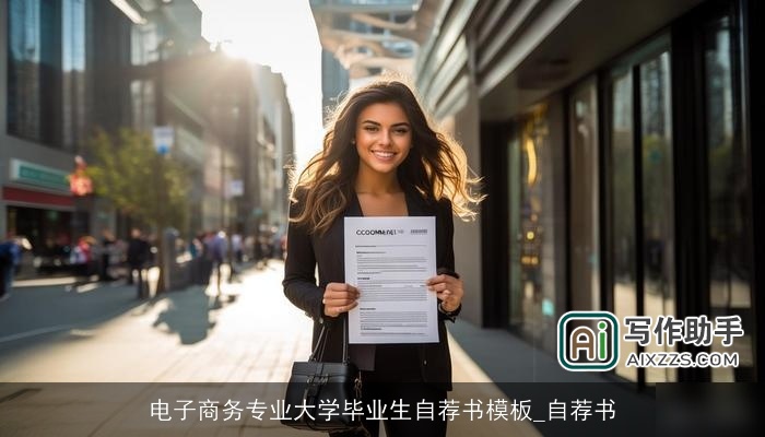 电子商务专业大学毕业生自荐书模板_自荐书