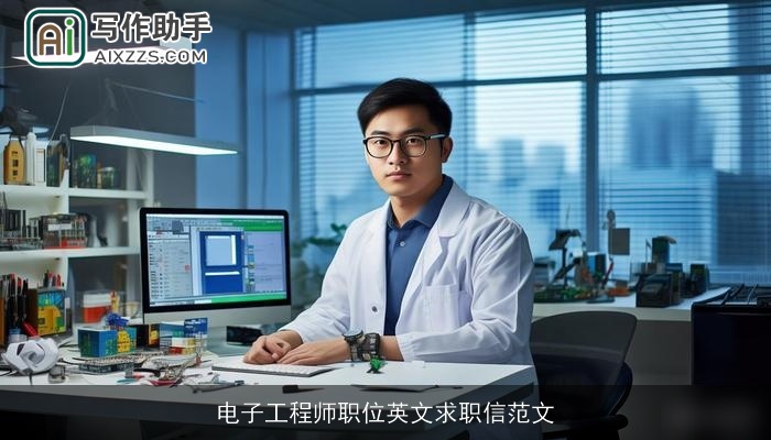 电子工程师职位英文求职信范文