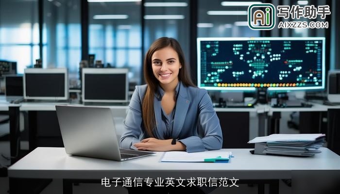 电子通信专业英文求职信范文