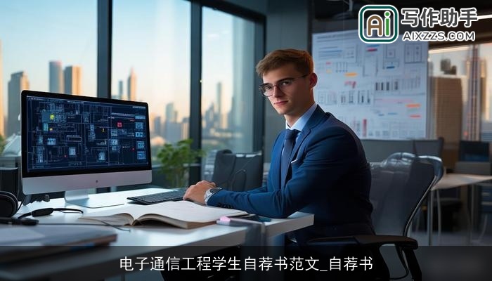 电子通信工程学生自荐书范文_自荐书