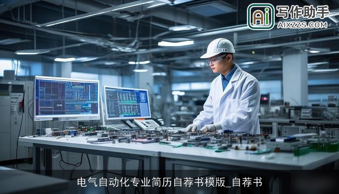 电气自动化专业简历自荐书模版_自荐书