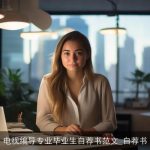 电视编导专业毕业生自荐书范文_自荐书