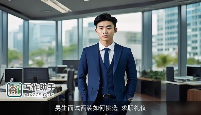 男生面试西装如何挑选_求职礼仪