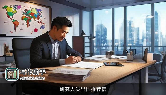 研究人员出国推荐信