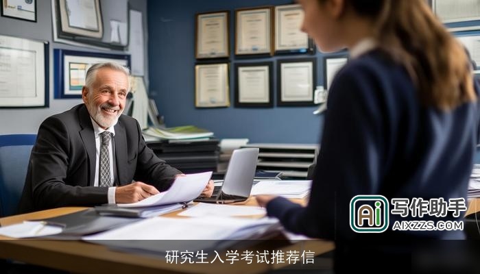 研究生入学考试推荐信