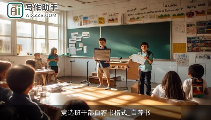 竞选班干部自荐书格式_自荐书