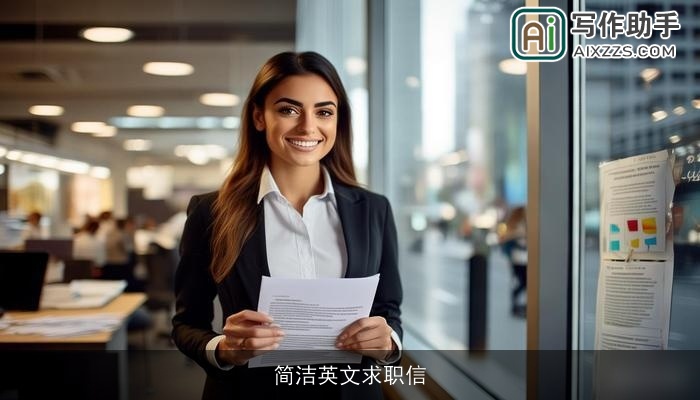 简洁英文求职信