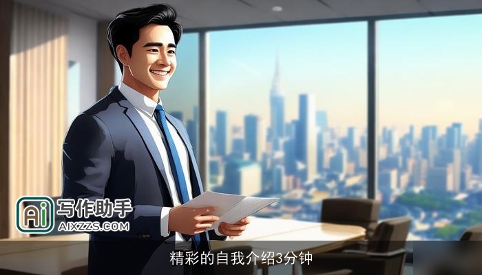 精彩的自我介绍3分钟