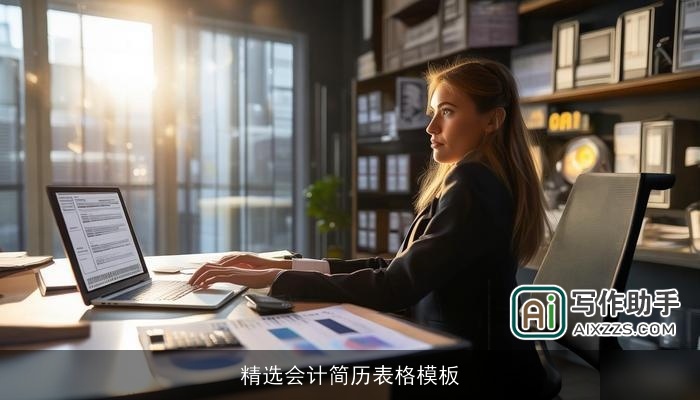 精选会计简历表格模板