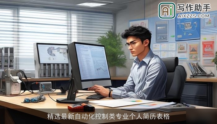 精选最新自动化控制类专业个人简历表格